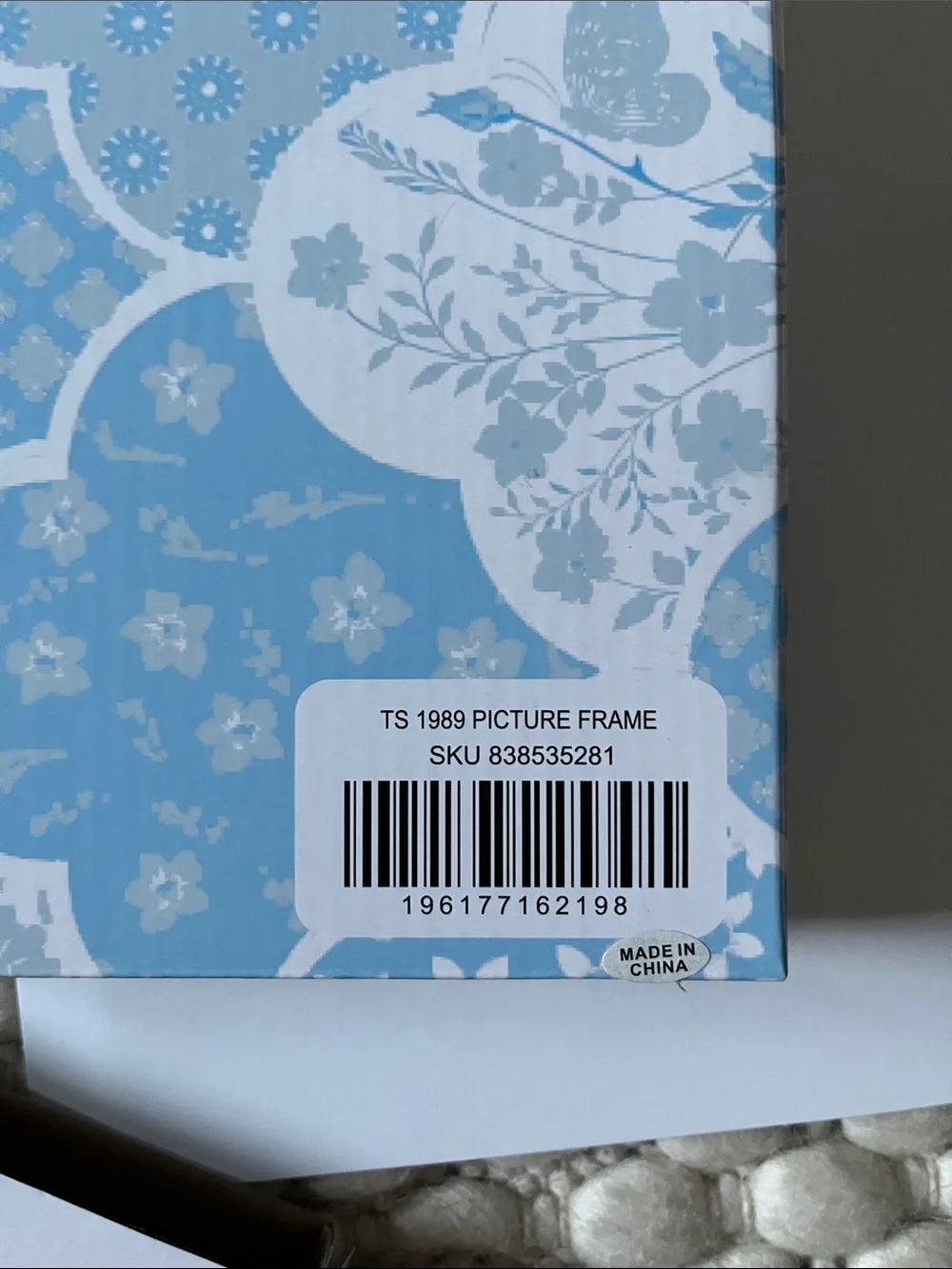 Taylor Swift 1989 White Photo Frame 'Last December'